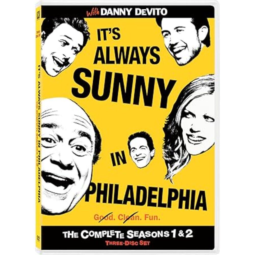 Always Sunny In Philly Seasons 1&2 DVD new